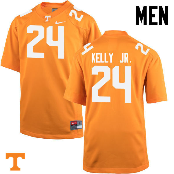 Men #24 Todd Kelly Jr. Tennessee Volunteers College Football Jerseys-Orange - Click Image to Close